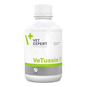 VETEXPERT VETUSSIN pretklepus sīrups suņiem 100ml